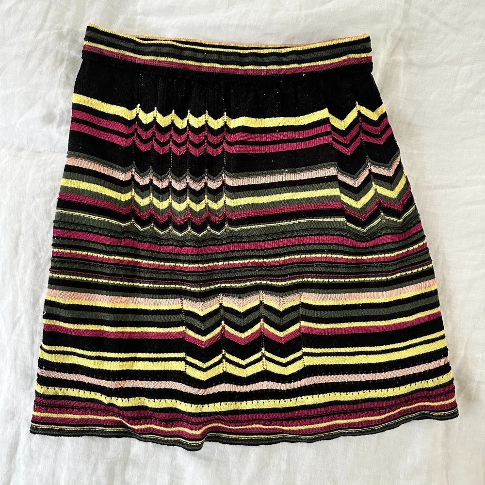 Vintage Knit Mini Skirt by Missoni